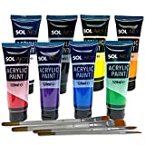 FolkArt GLASS and CERAMIC acrylic ENAMEL crafting paint gloss 2oz